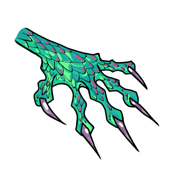 Dragon or monster paw