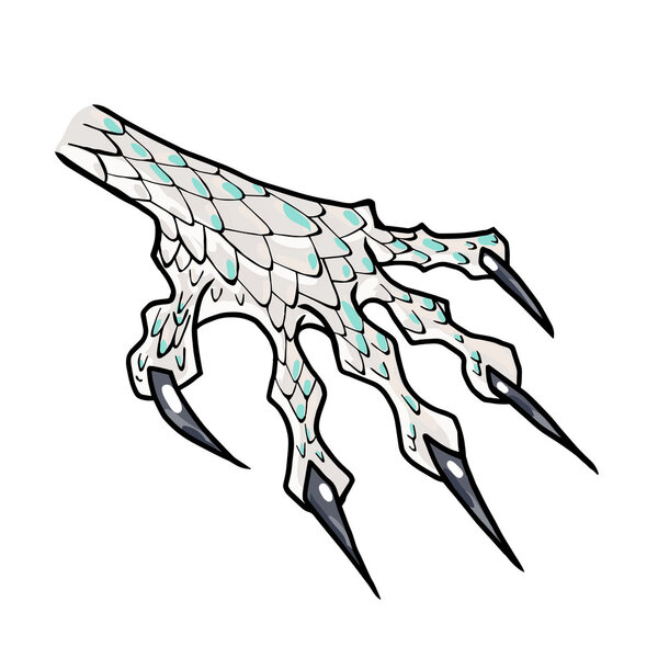 Дракон или лапа монстра
