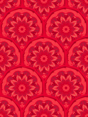 mandala pürüzsüz desen