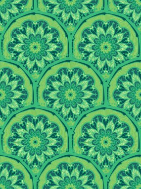 mandala pürüzsüz desen