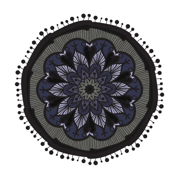 Modèle de ligne Mandala — Image vectorielle