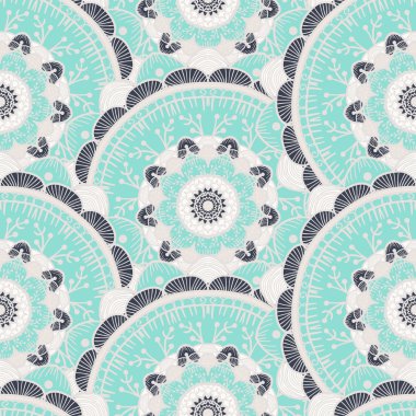 mandala pürüzsüz desen