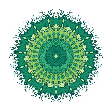 Mandala satırı şablonu 