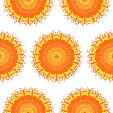 mandala pürüzsüz desen