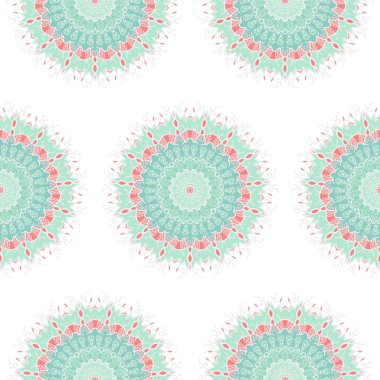 mandala pürüzsüz desen