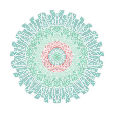 Mandala satırı şablonu 