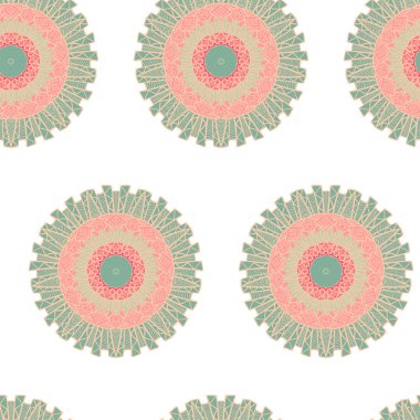 mandala pürüzsüz desen