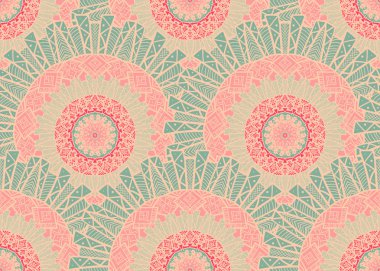 mandala pürüzsüz desen