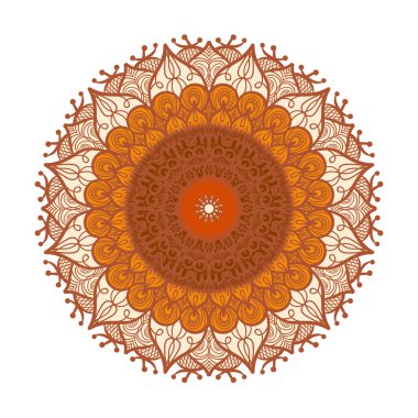 Mandala satırı şablonu 