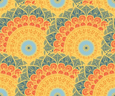 mandala pürüzsüz desen