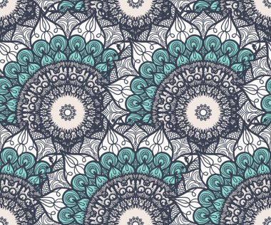 mandala pürüzsüz desen