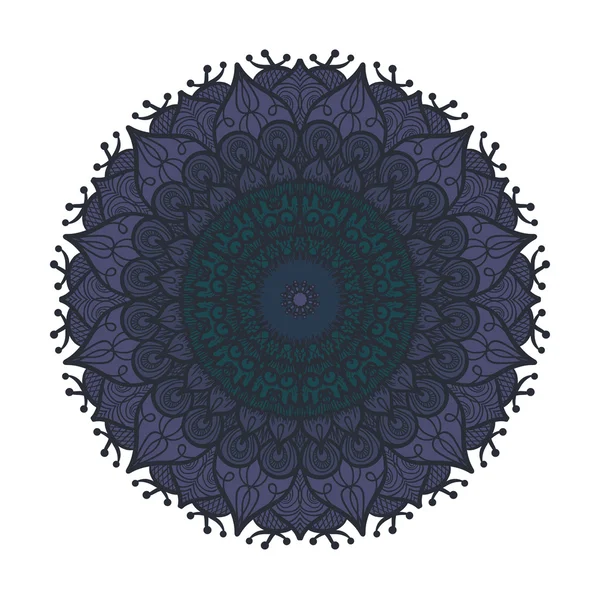 Modèle de ligne Mandala — Image vectorielle