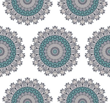 mandala pürüzsüz desen