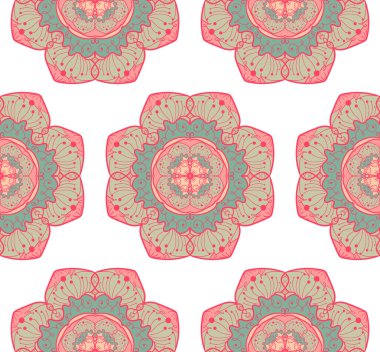 mandala pürüzsüz desen