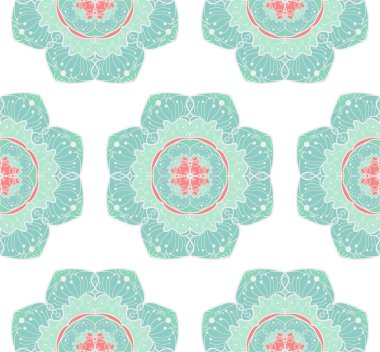 mandala pürüzsüz desen