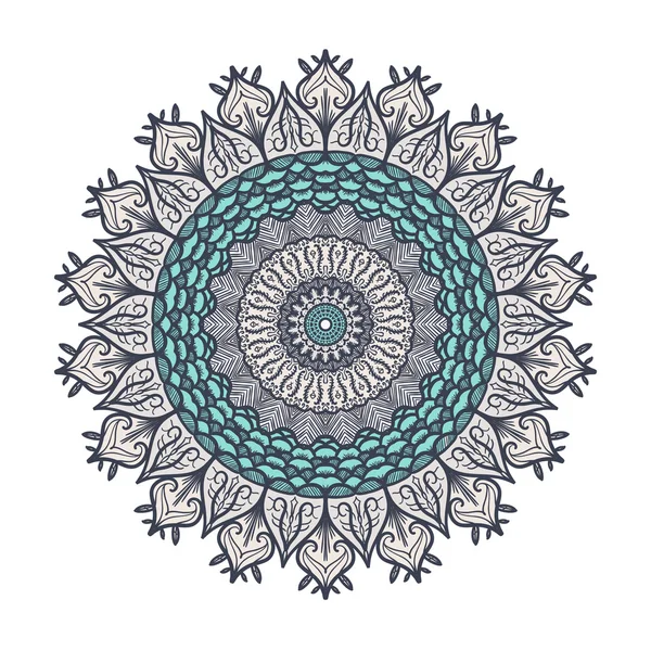 Modèle de ligne Mandala — Image vectorielle