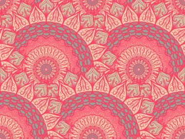 mandala pürüzsüz desen