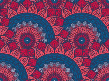 mandala pürüzsüz desen