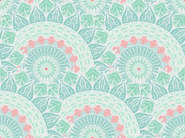 mandala pürüzsüz desen