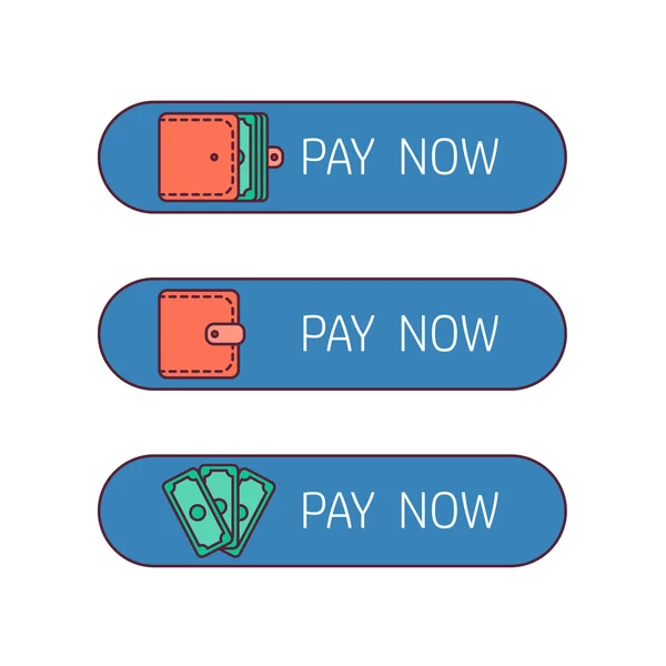 Web κουμπί πληρωμής — Διανυσματικό Αρχείο