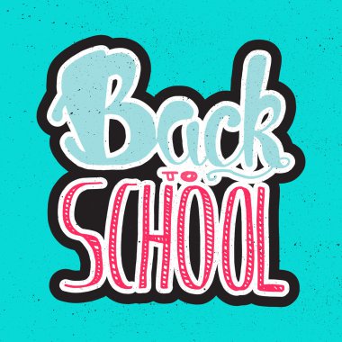 Okul harflerine geri dön.