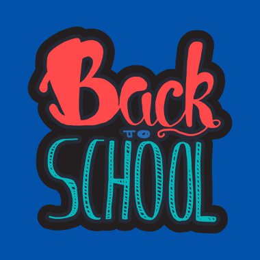 Okul harflerine geri dön.