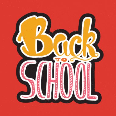 Okul harflerine geri dön.