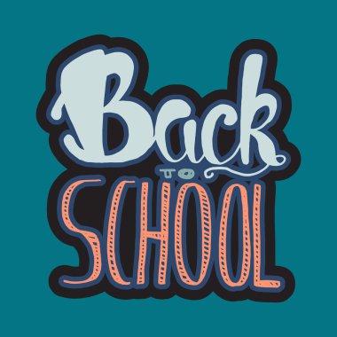 Okul harflerine geri dön.