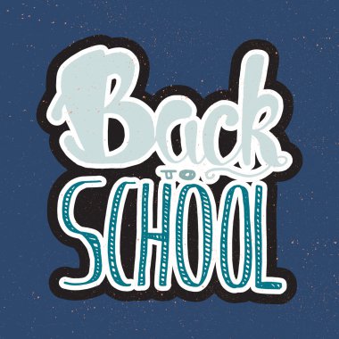 Okul harflerine geri dön.