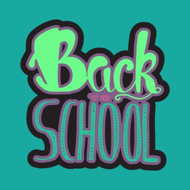 Okul harflerine geri dön.