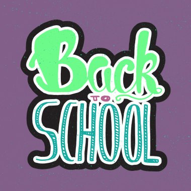 Okul harflerine geri dön.