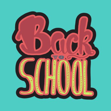 Okul harflerine geri dön.