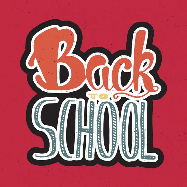 Okul harflerine geri dön.