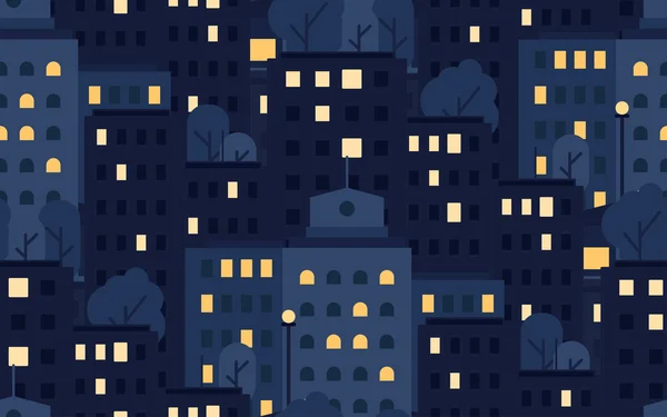 City Seamless Pattern