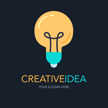 Yaratıcı başarı fikir Logo