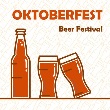 Oktoberfest bira afiş