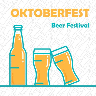 Oktoberfest bira afiş