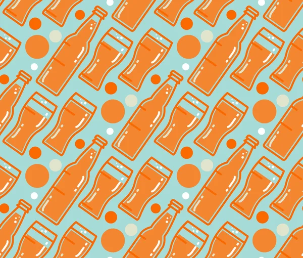 Oktoberfest motif sans couture — Image vectorielle