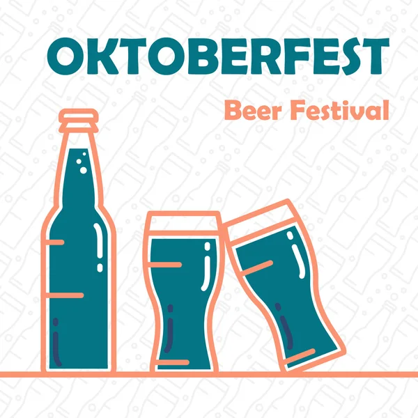 Oktoberfest bira afiş