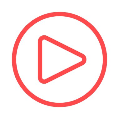 Kabarcık düğmesi renk simgesini çal. Müzik çoğaltma rozeti. Ortam ögesi ince satır özelleştirilebilir illüstrasyon. Siluet sembolünü göster. Vektör izole çizimi