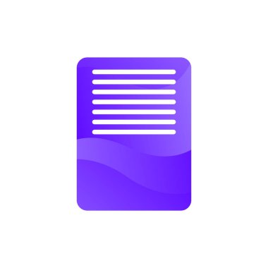 Belge sözleşmesi kağıt listesi ikonu vektörü. Ticari ya da finansal anlaşma belgeleme konsepti doğrusal pictogram. Belgelendirme veya finans raporu renk çizimi