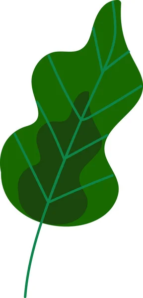Växande träd grönt löv trädgård eko natur vektor — Stock vektor
