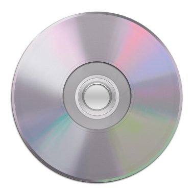 CD or DVD media clipart