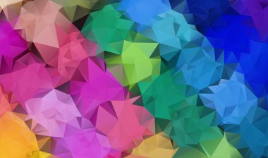 soyut çokgen arka plan