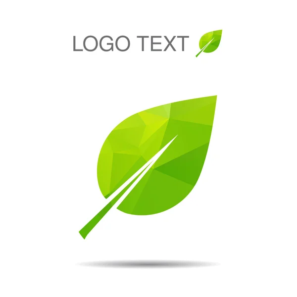 Logo ou icône écologie — Image vectorielle