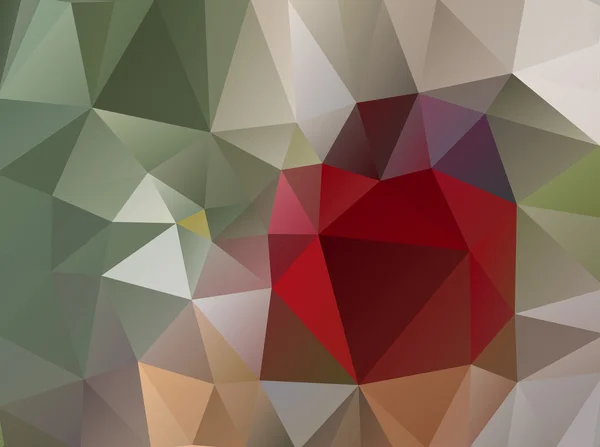 Abstraktes Dreieck (polygonal) Hintergrund — Stockvektor