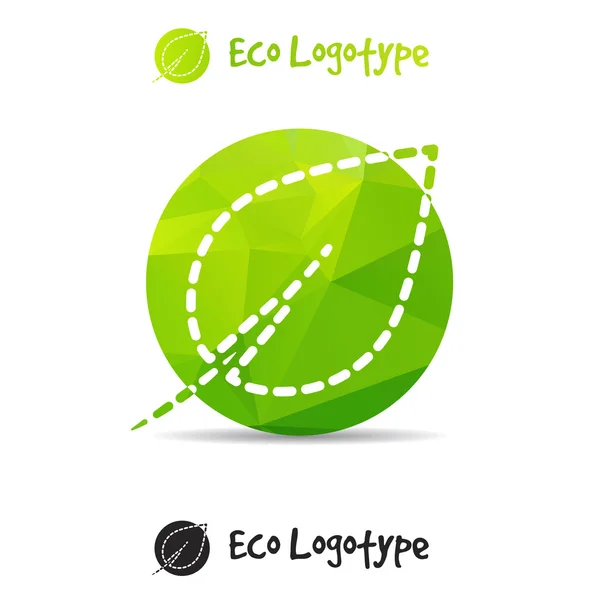 Logotipo ou ícone ecologia — Vetor de Stock
