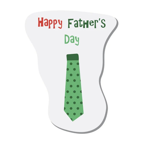 Gelukkig vaders dag sticker — Stockvector