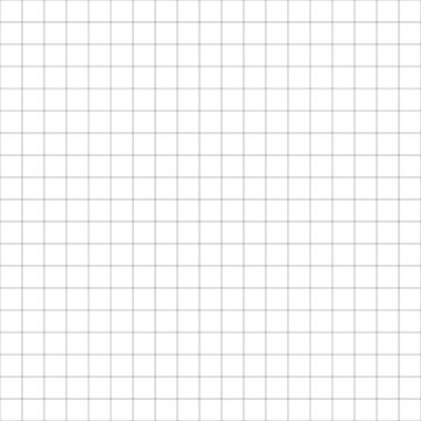 Çizim için ince şebeke işaretleri olan kare bir sayfa. Beyaz arkaplanda izole edilmiş basit siyah ve beyaz vektör