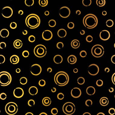 Boho Gold Kara Grunge Kusursuz Şablon. El yapımı lüks süs eşyası.